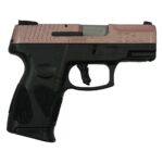 Taurus G2C "Rose Gold Glitter" Handgun 9mm Luger 12rd Magazines(2) 3.2" Barrel 2 https3A2F2Fmedia.chattanoogashooting.com2Fimages2Fproduct2FTX1G2C93112RGG2FTX1G2C93112RGG right
