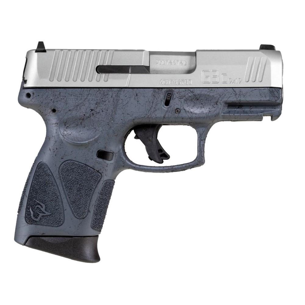 Taurus G3C Handgun 9mm 3 10/rd Magazines 3.2" Barrel Grey Splatter Black Stainless Steel 1 https3A2F2Fmedia.chattanoogashooting.com2Fimages2Fproduct2FTX1G3C93910SP12FTX1G3C93910SP1