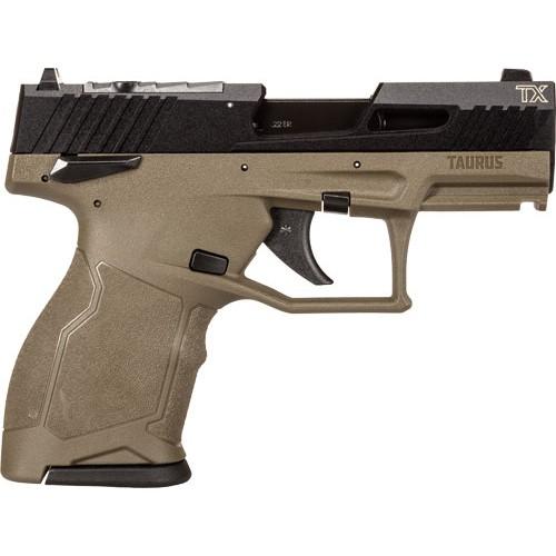Taurus TX22 Compact Handgun .22 LR 13rd Magazines (2) 3.6" Barrel OD Green 1 https3A2F2Fmedia.chattanoogashooting.com2Fimages2Fproduct2FTX1TX22131O2FTX1TX22131O 1