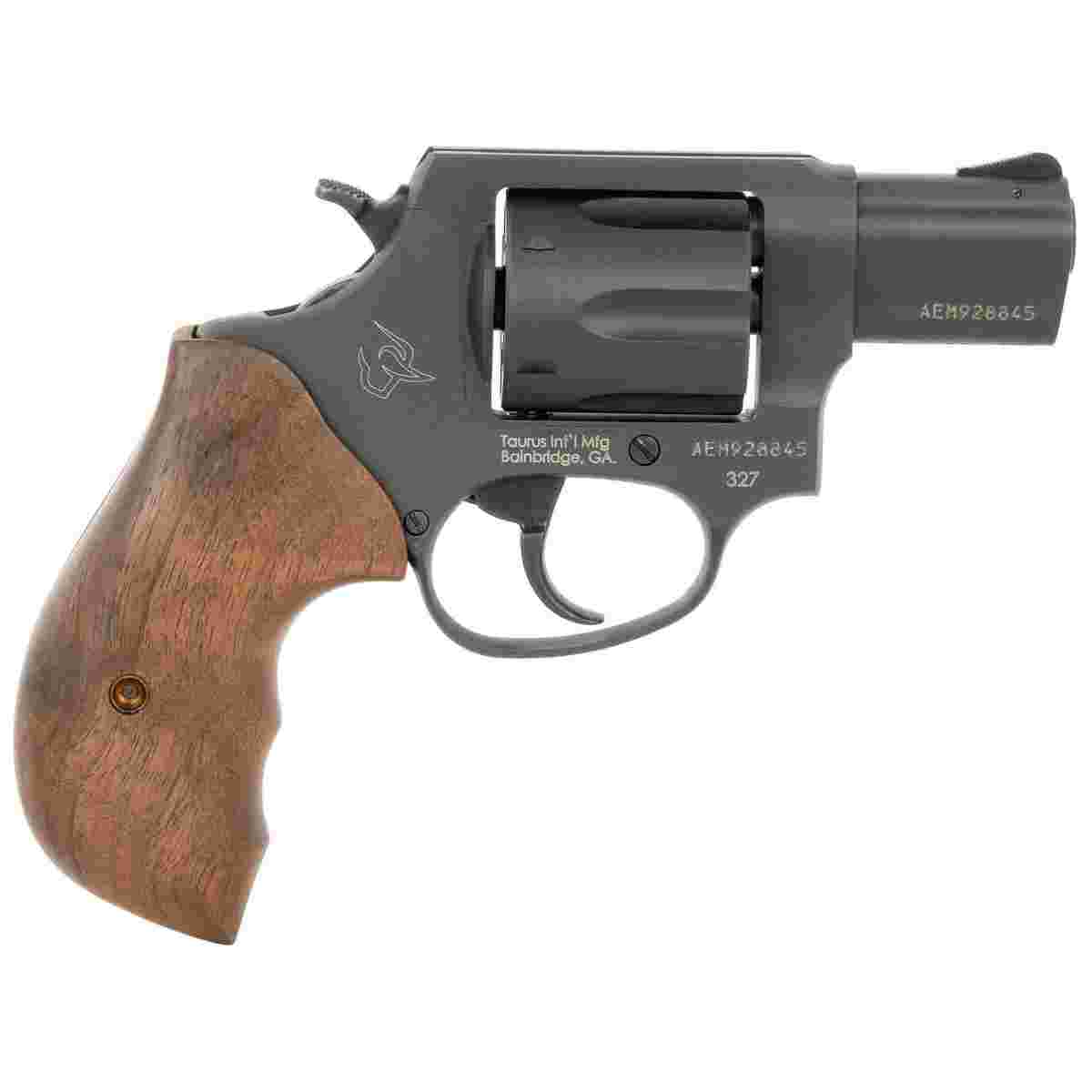 Taurus 327 Handgun 327 Fed Mag 6rd Capacity 2" Barrel Black Turkish Walnut Grip 1 https3A2F2Fmedia.chattanoogashooting.com2Fimages2Fproduct2FTX232721TW2FTX232721TW