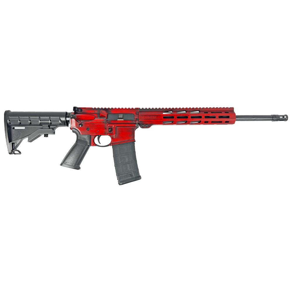 Ruger "Red Distressed" AR-556 Rifle 5.56mm NATO 30rd Mag 16.10" Barrel Custom Stock Finish 1 https3A2F2Fmedia.chattanoogashooting.com2Fimages2Fproduct2FUR8529RD2FUR8529RD 1