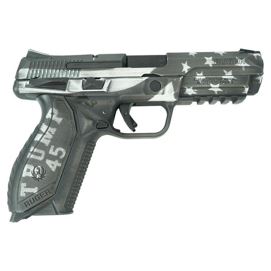 Ruger American Pistol 45 Auto 10rd Magazine 4.5" Barrel Trump 1 https3A2F2Fmedia.chattanoogashooting.com2Fimages2Fproduct2FUR8618T2Fruger american pistol 45 auto 10rd magazine 4 5 barrel trump ur8618t 0002 Right