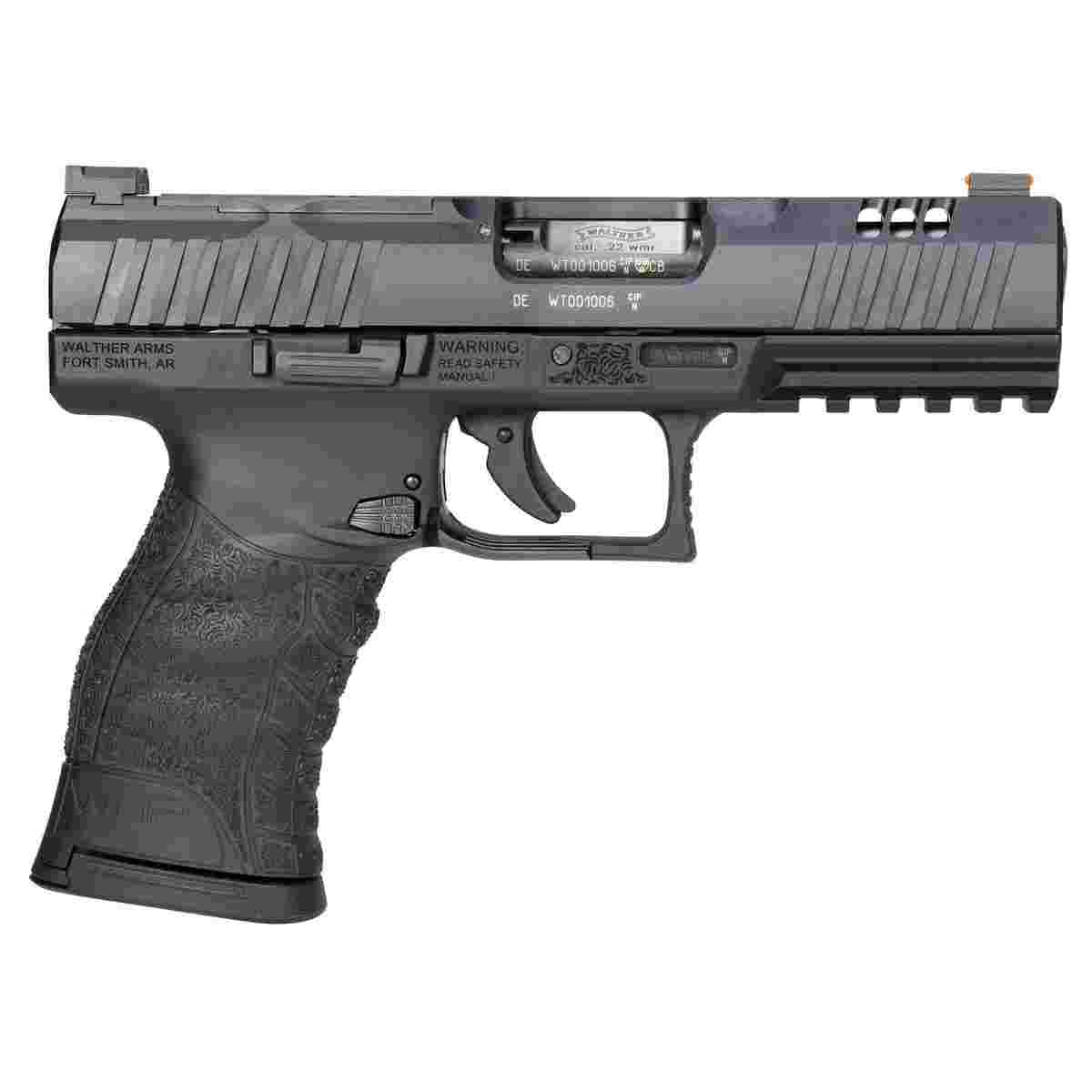 Walther WMP Handgun .22 WMR 15rd Magazines (2) 4.5" Barrel Black Optic Ready 1 https3A2F2Fmedia.chattanoogashooting.com2Fimages2Fproduct2FWY52203002FWalther2520WMP RS medium 1