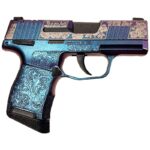 Sig Sauer P365-380-BSS-MS Exclusive "Guns & Roses" Mongoose Purple Handgun .380 10rd Magazines (2) 3.1" Barrel 2 https3A2F2Fmedia.chattanoogashooting.com2Fimages2Fproduct2FXI640164MGR2Fcustom sig sauer p365 380 bss ms nitron pistol guns roses mongoose purple cssi exclusive xi640164mgr right2