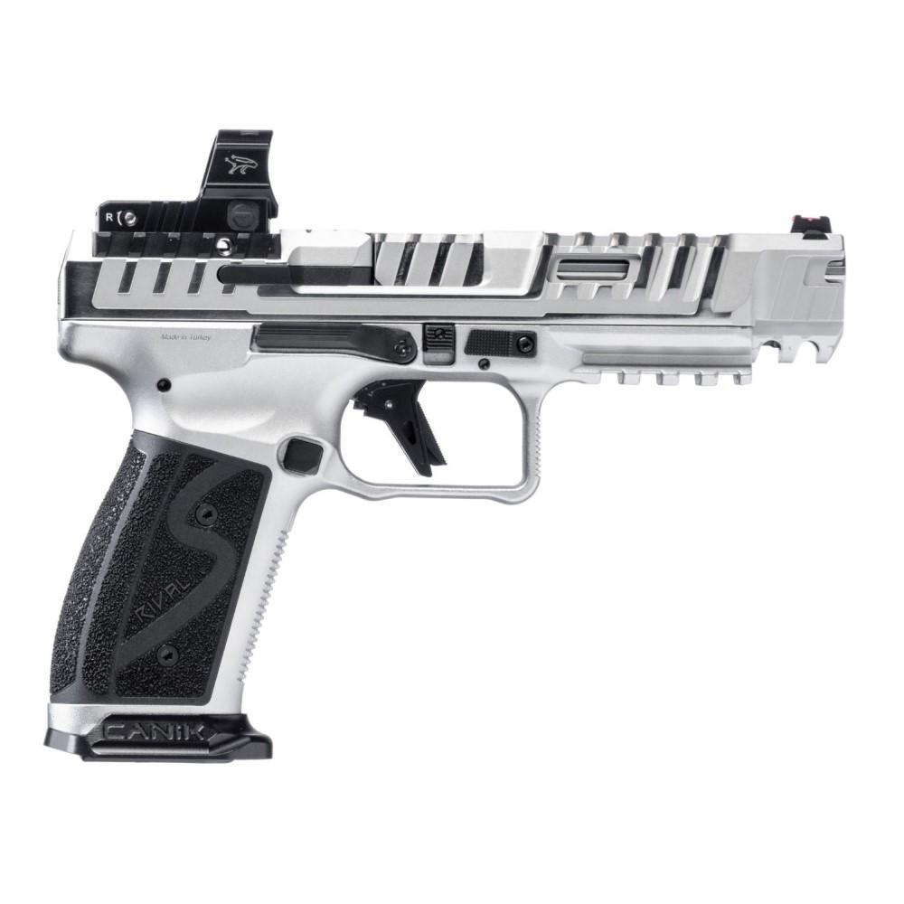 Canik SFx Rival-S Chrome Handgun 9mm Luger 18rd Magazines (2) 5" Barrel Chrome with MO2 Optic 1 https3A2F2Fmedia.chattanoogashooting.com2Fimages2Fproduct2FYCHG7607CN2FYCHG7607CN 1