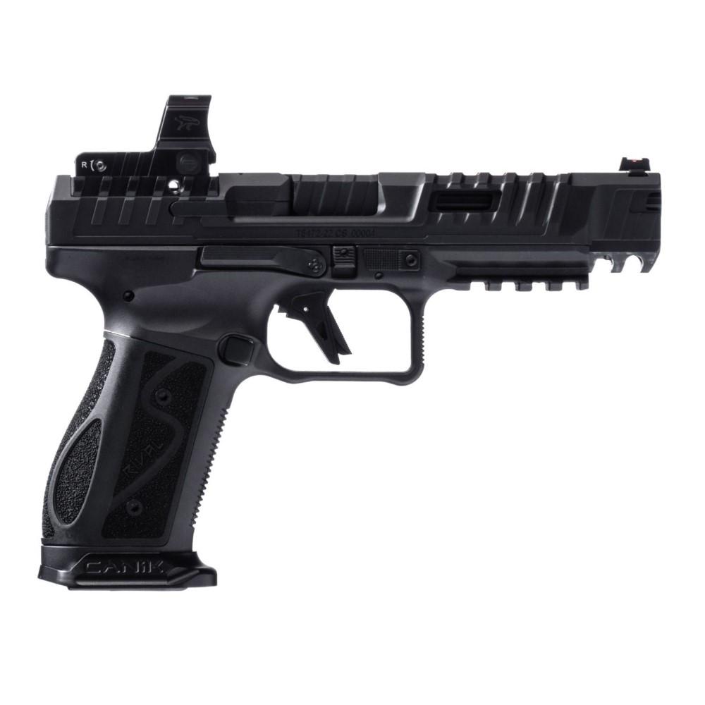 Canik SFx Rival-S Dark Side Handgun 9mm Luger 18rd Magazines (2) 5" Barrel Black with MO2 Optic 1 https3A2F2Fmedia.chattanoogashooting.com2Fimages2Fproduct2FYCHG7607N2FYCHG7607N 1