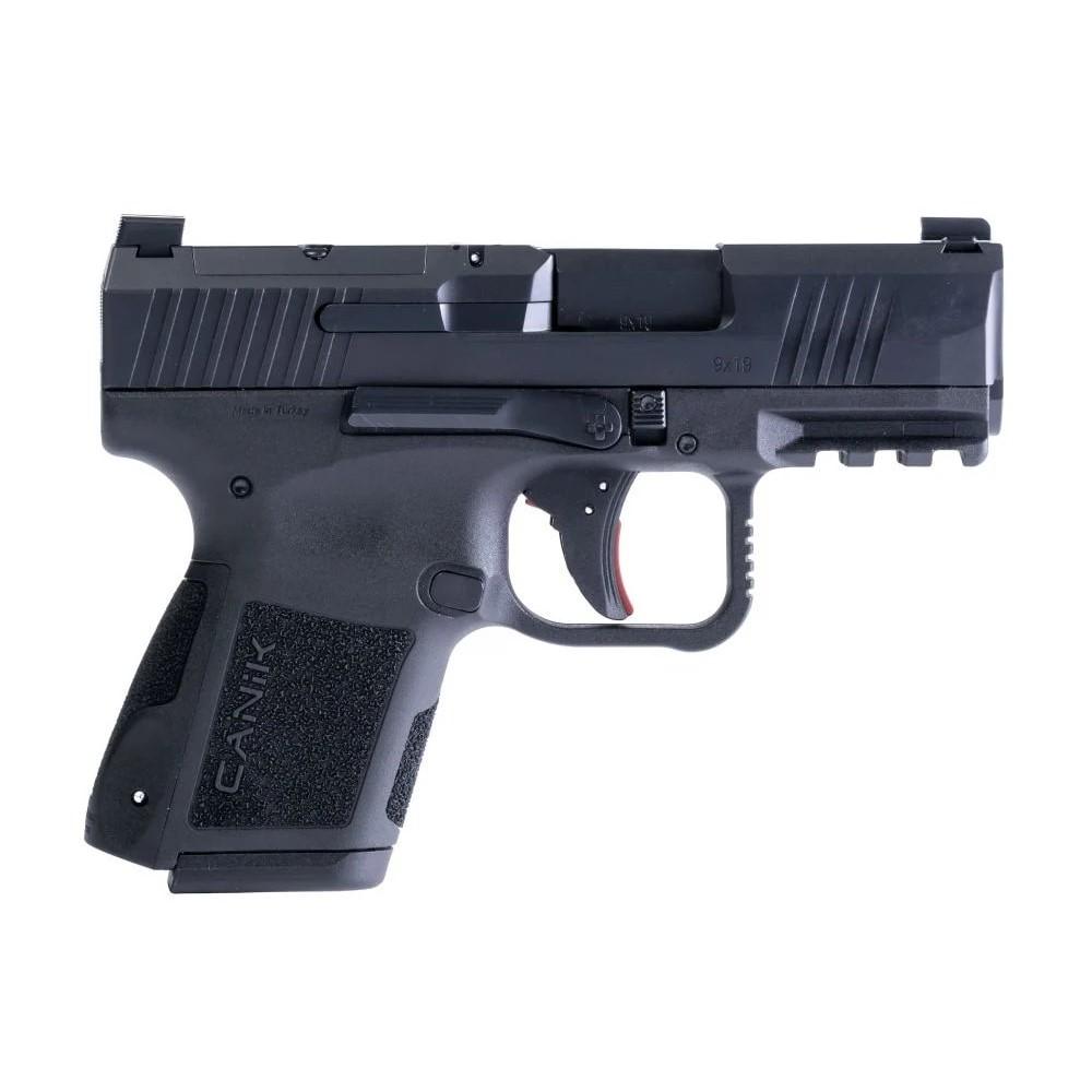 Canik Mete MC9 Handgun 9mm Luger 12 and 15rd Magazines (2) 3.18" Barrel Black 1 https3A2F2Fmedia.chattanoogashooting.com2Fimages2Fproduct2FYCHG7620N2FYCHG7620N 1