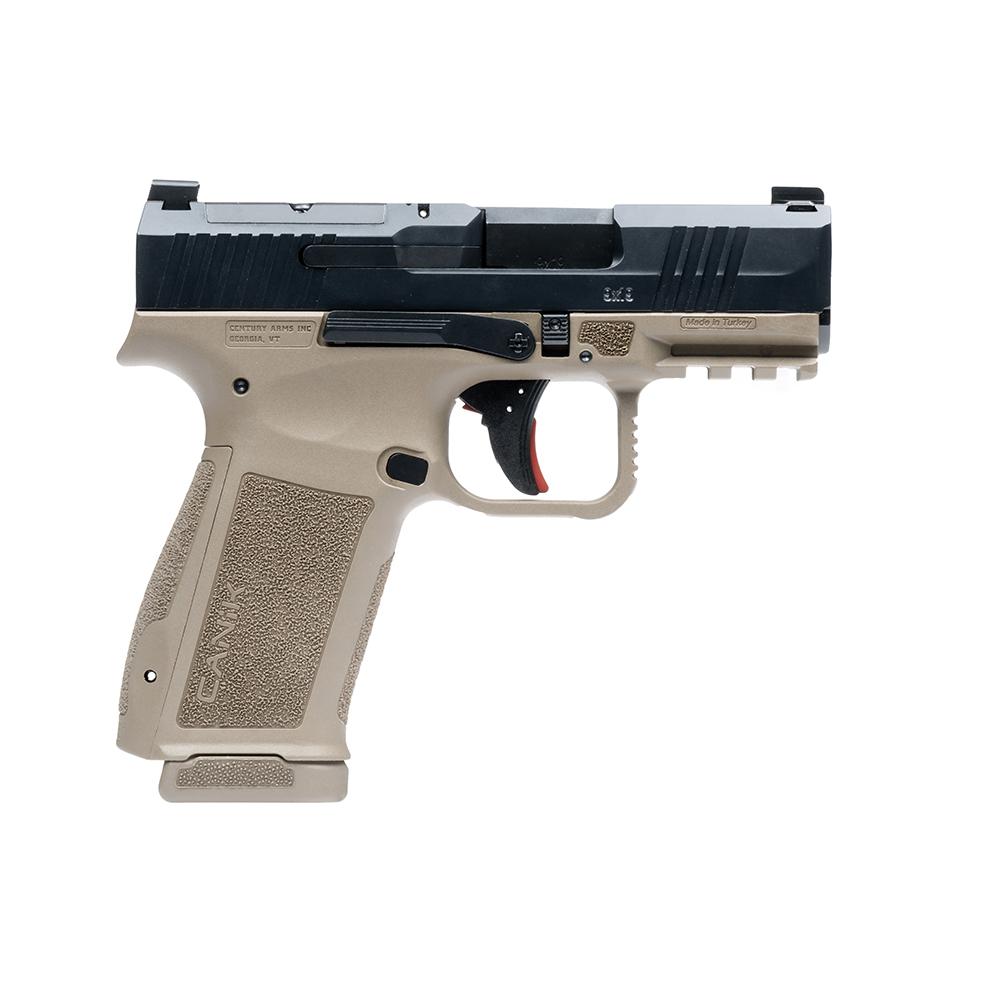 Canik Mete MC9L Handgun 9mm Luger 17rd Magazines(2) 3.18" Barrel Optic Ready Black Slide FDE Frame 1 https3A2F2Fmedia.chattanoogashooting.com2Fimages2Fproduct2FYCHG7882BDN2FYCHG7882BDN2
