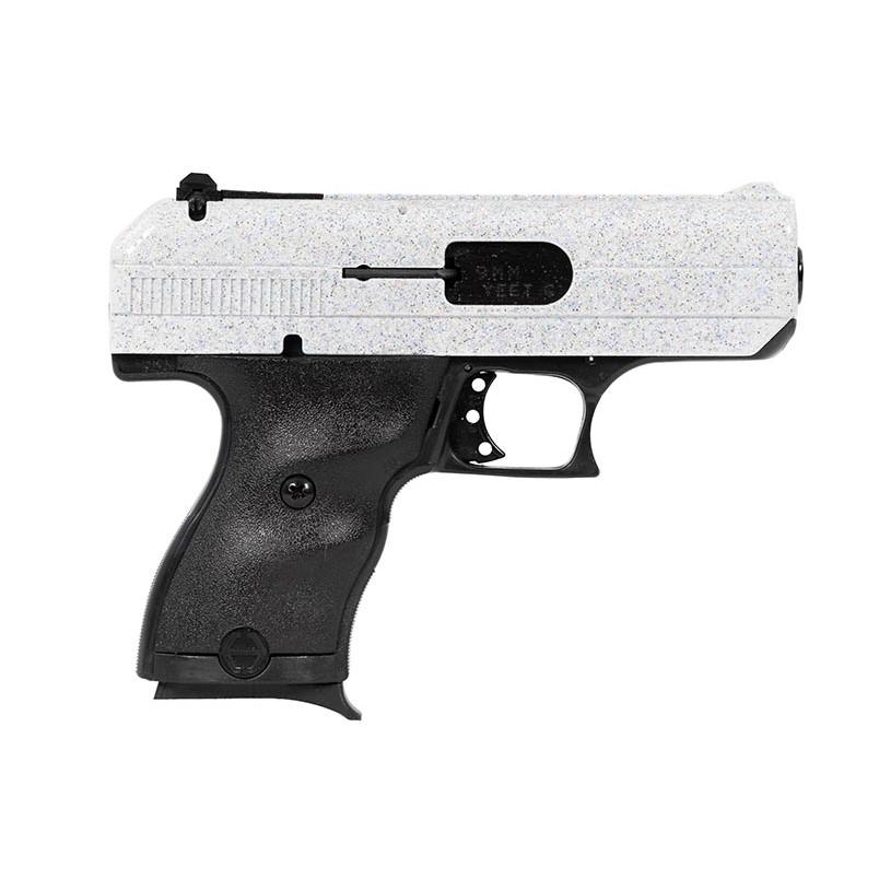 HiPoint C-9 White Sparkle Handgun 9mm Luger 8rd Magazine 3.5" Barrel White Slide with black Grip 1 https3A2F2Fmedia.chattanoogashooting.com2Fimages2Fproduct2FYH916WHSP2FYH916WHSP 1