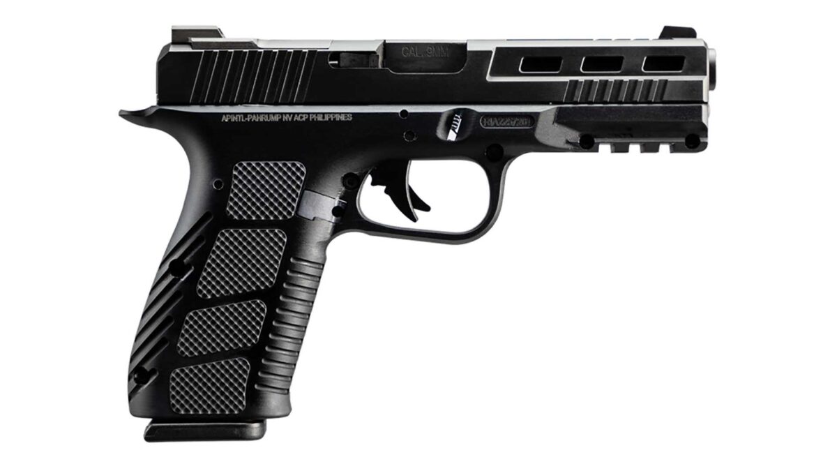 RIA STK100 Handgun 9mm Luger 10rd Magazine 4.5" Barrel Aluminum Grip 1 https3A2F2Fmedia.chattanoogashooting.com2Fimages2Fproduct2FYK56625102FYK56625