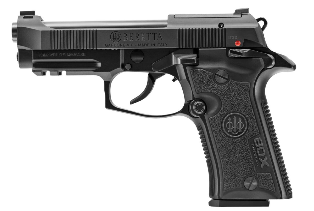 BERETTA 80X CHEETAH 380ACP BLK 10+1 1 j80xblk106c00