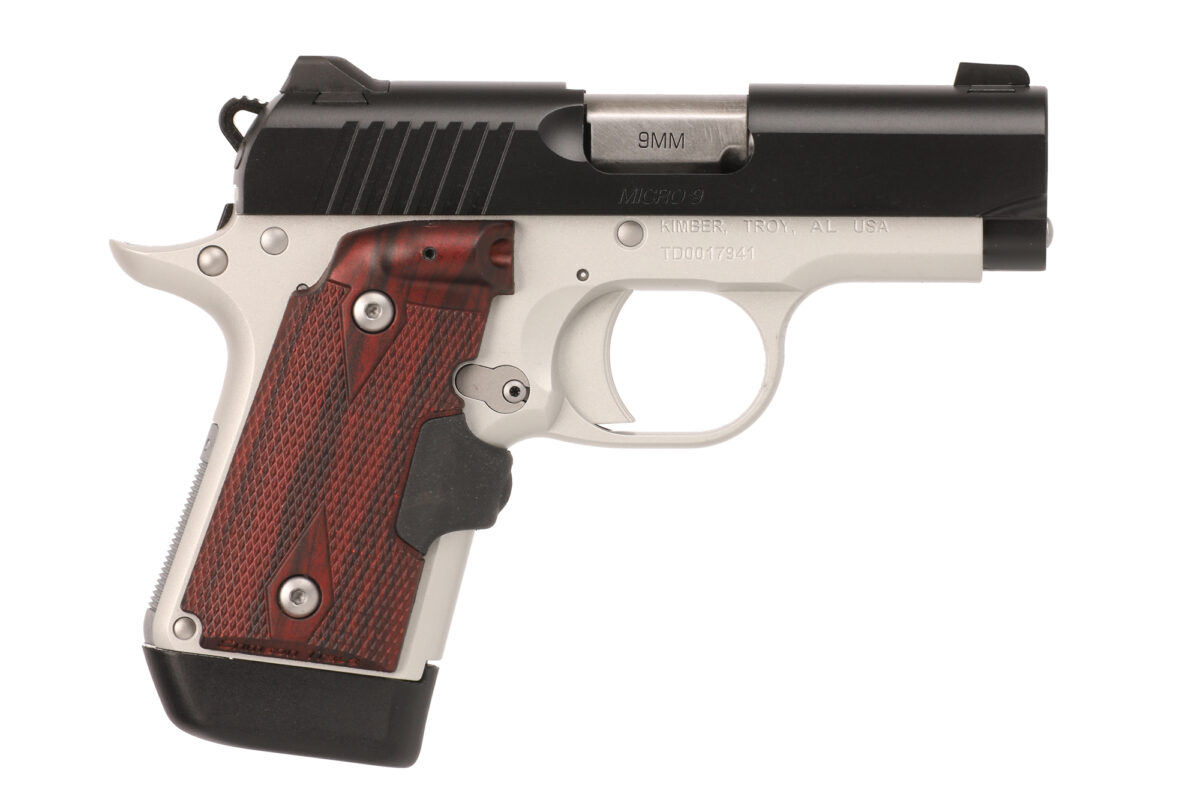 KIMBER MICRO 9MM 3.15" TWO TONE LG # 1 km3300216d11e