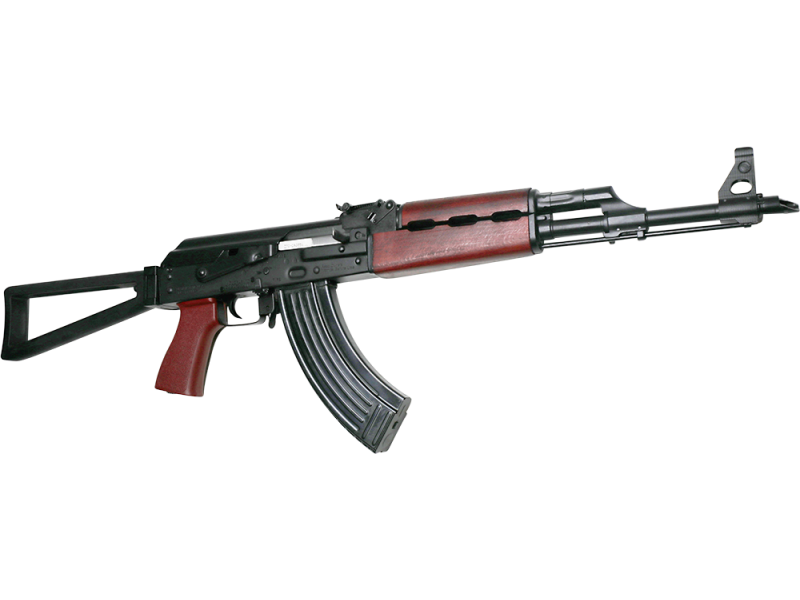 Zastava ZPAPM70 AK-47 Rifle BULGED TRUNNION 1.5MM RECEIVER - Blood Red Handguard | 7.62x39 | 16.3" Chrome Lined Barrel | Folding Triangle Stock 1 lng zastava zr7762rtf 2 web