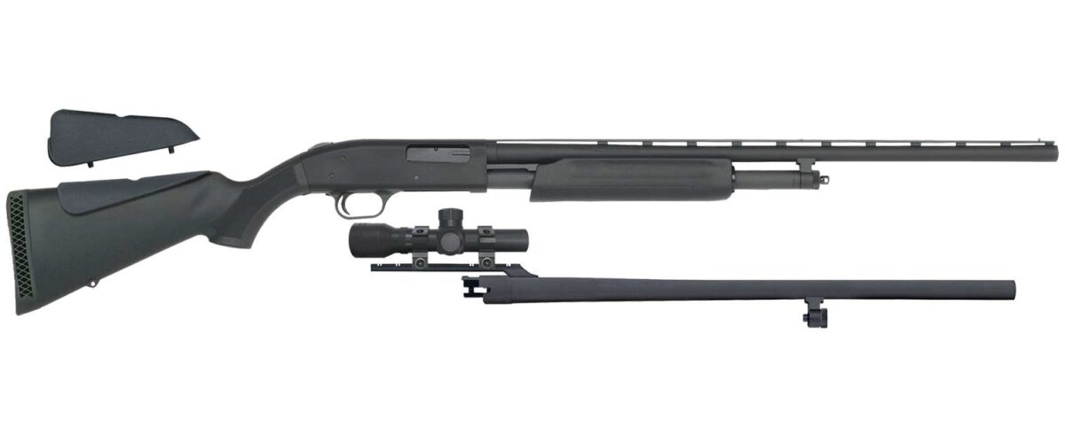 MOSSBERG 500 FLD/SLUG COMBO 12GA SCOPE 1 mb58244 1