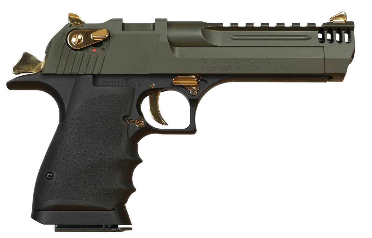 MAGNUM RESEARCH DESERT EAGLE L5 357MAG GRN 5" 1 mrdel5msggreenbcba 1
