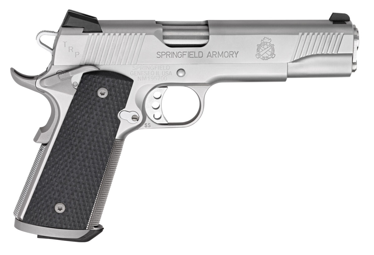 SPRINGFIELD ARMORY 1911 45 TRP SERVICE SS NS 1 pc9107lpbe35