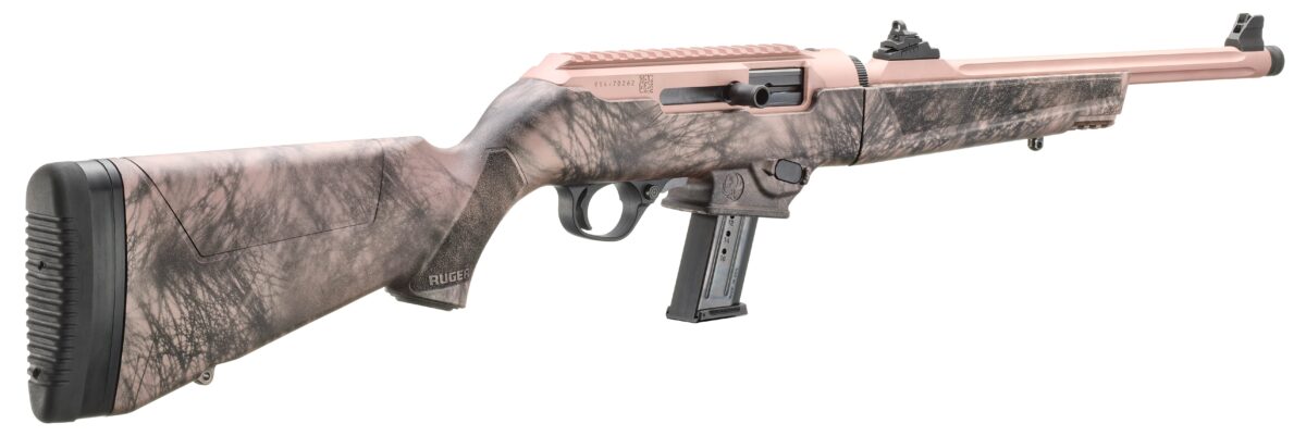 RUGER PC CARBINE 9MM ROSE 16" 17+1 1 pccrose1cbf