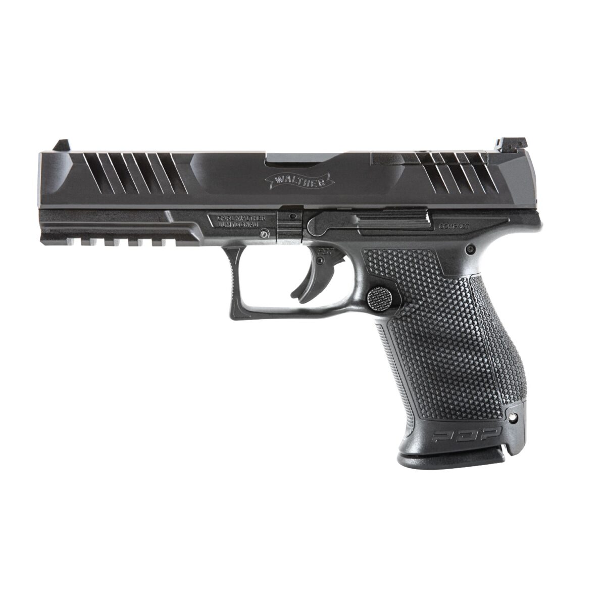 WALTHER ARMS PDP 9MM COMPACT 5" BLK 10+1 OR 1 pdpc518fd 1