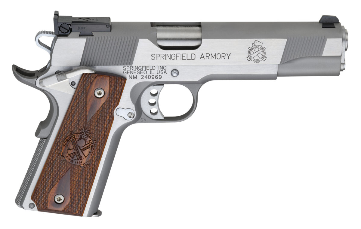 SPRINGFIELD ARMORY 1911 45ACP TRGT SS/WD 5" 1 pi9132lca71a1