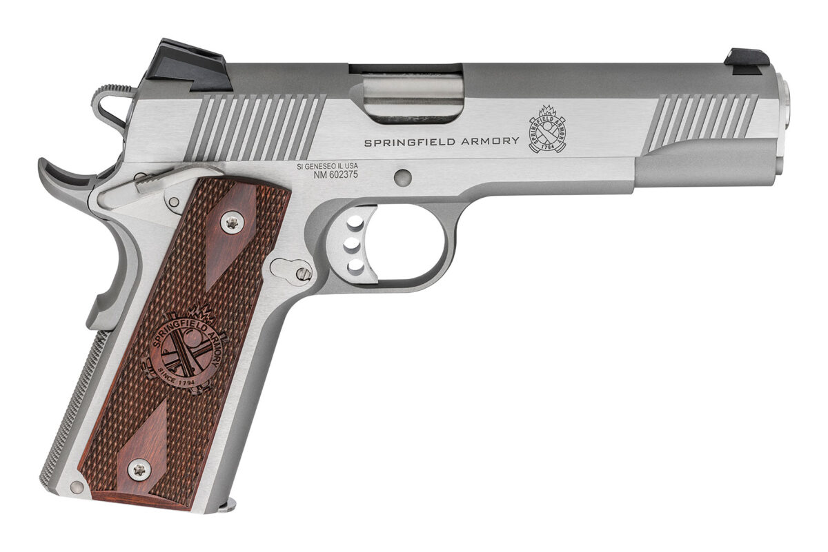 SPRINGFIELD ARMORY 1911 45 LOADED STAINLESS 1 px9151lcffd