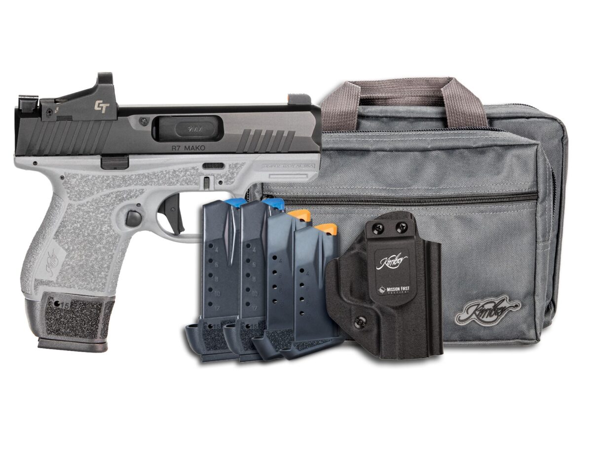 KIMBER R7 MAKO 9MM GRY 15+1 OI BUNDLE 1 r7makograya819