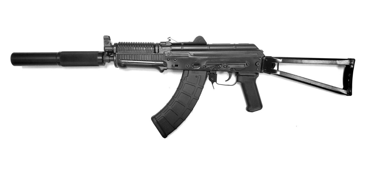Riley Defense RAK47 Krink AK-47 Rifle - Black | 7.62x39 | 16" Barrel | Pinned and Welded Muzzle Extension | Polymer Furniture 1 rak102krinkcan 1