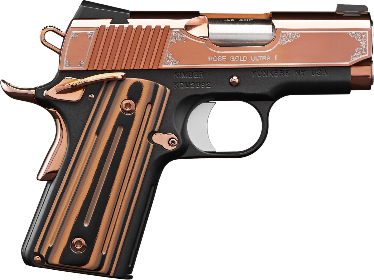 KIMBER ROSE GOLD ULTRA II 45ACP 3" 1 rosegoldultraf61f