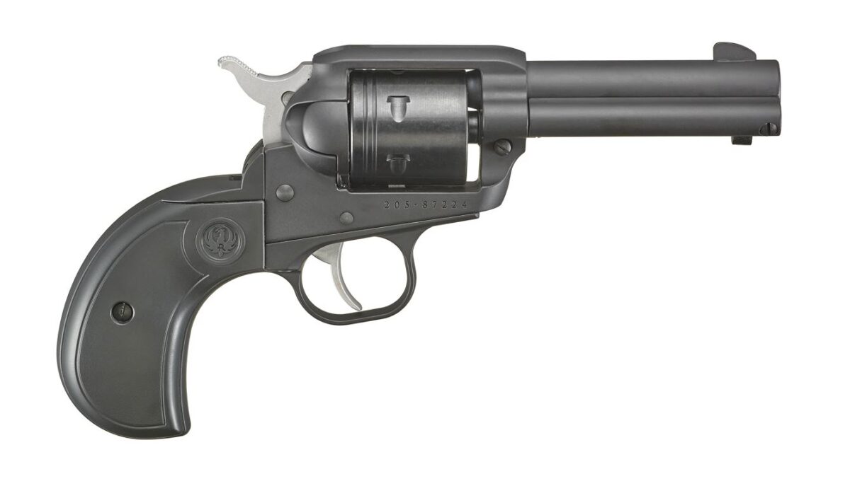RUGER WRANGLER BIRDSHEAD 22LR BK/SY 1 ru2015b9b0