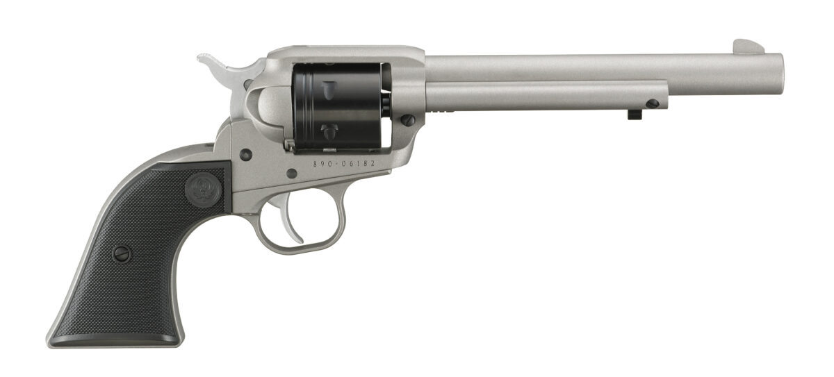 RUGER WRANGLER 22LR SLVR/SY 6.5" 6SH 1 ru20375b79
