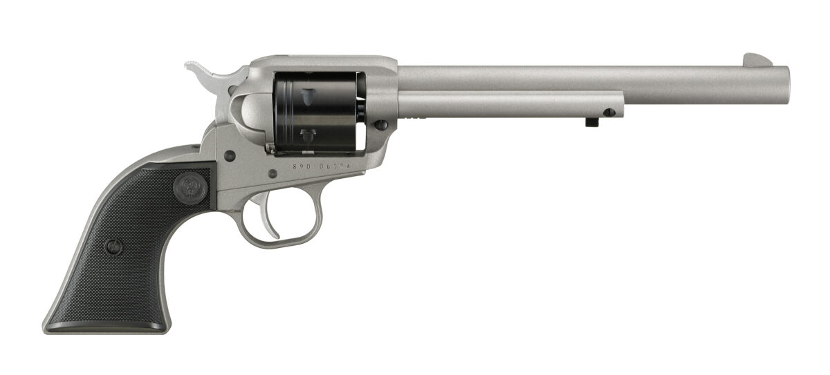 RUGER WRANGLER 22LR SLVR/SY 7.5" 6SH 1 ru20397154