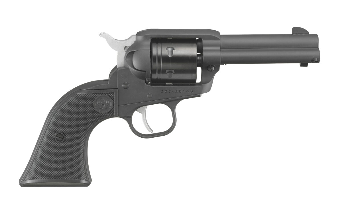 RUGER WRANGLER 22LR BK/SYN 3.75" 6SH 1 ru2052bb29