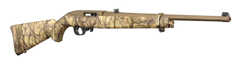 RUGER 10/22 22LR BRONZE/GO WILD CAMO 1 ru31109