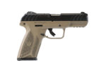 RUGER SECURITY9 9MM BK/FDE 3.9" 15+1 2 ru3846rightaa43