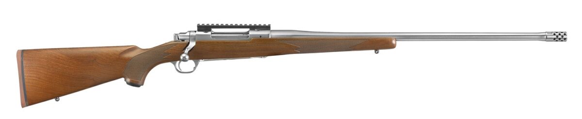 RUGER HAWKEYE HUNTR 7MMPRC SS/WD 24" 1 ru5714483fc