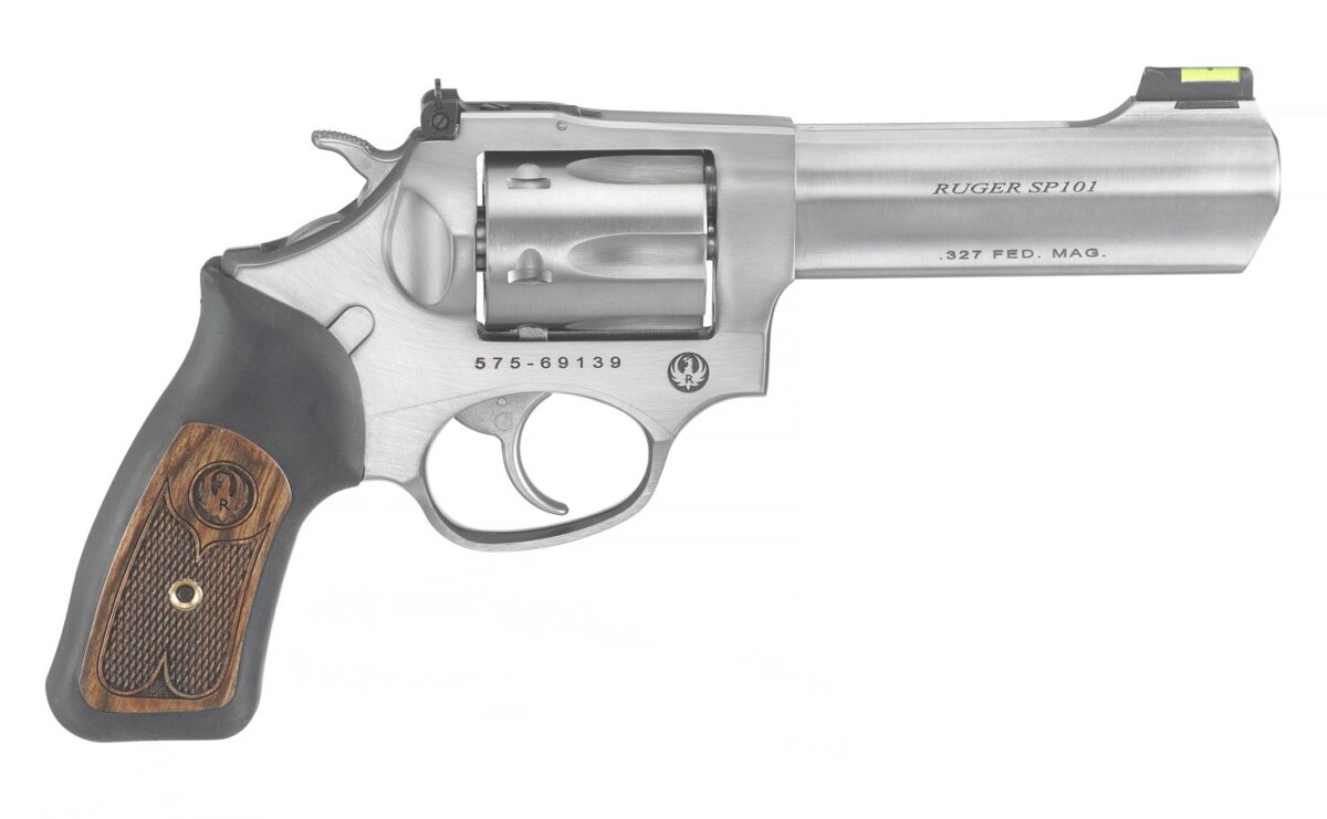 RUGER SP101 327FED 4.2" SS ADJ SGHTS 1 ru57736a50