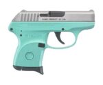 RUGER LCP 380ACP TURQUOISE/SS 6+1 2 ruklcp tg