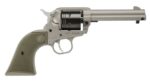RUGER WRANGLER 22LR SLVR/ODG 4-5/8# 2 rusilver4d063