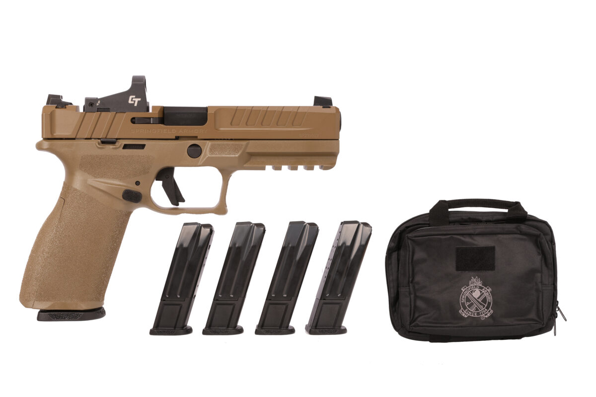 SPRINGFIELD ARMORY ECHELON 9MM FDE 4.5" 10+1 GU 1 sfec9459flugu252a16