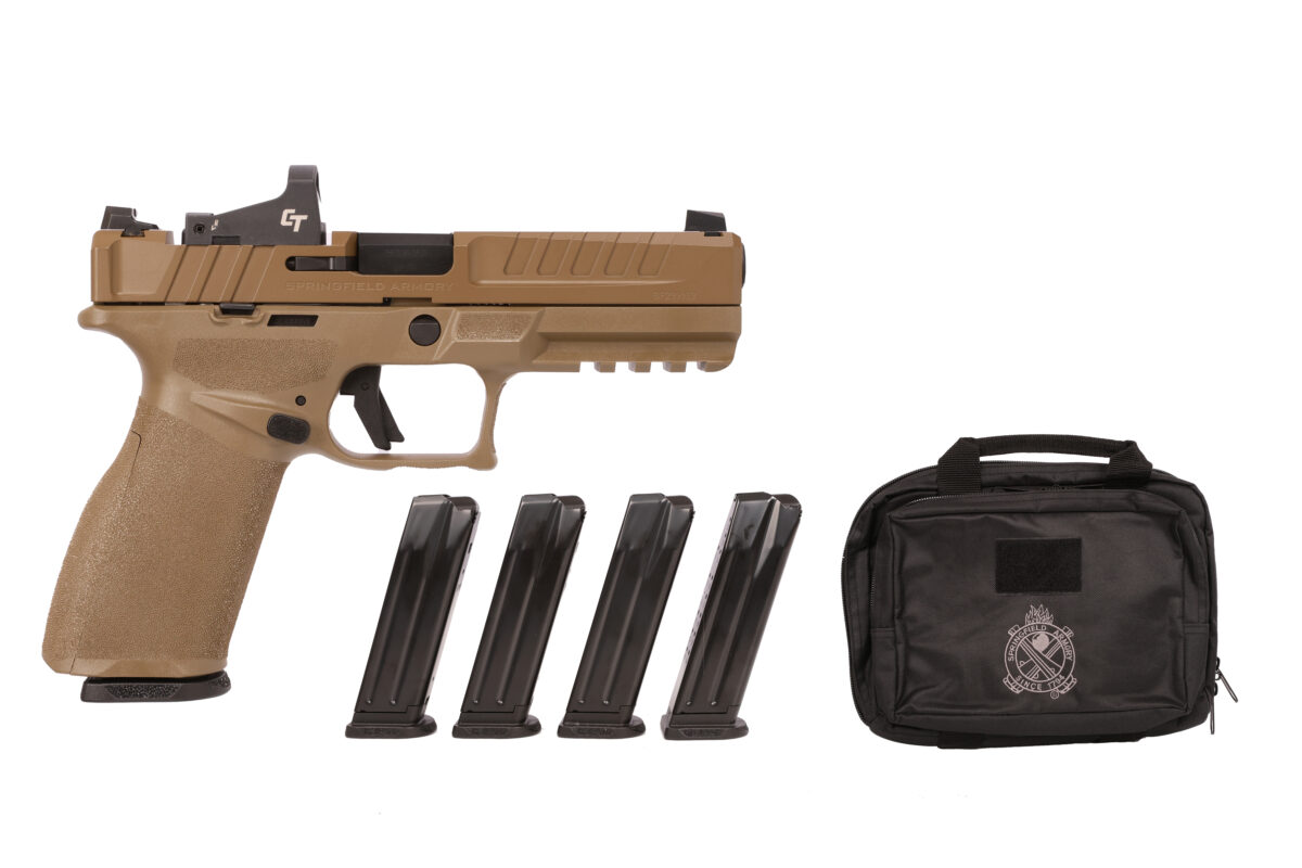 SPRINGFIELD ARMORY ECHELON 9MM FDE 4.5" 15+1 GU 1 sfec9459fu5gu250cb6
