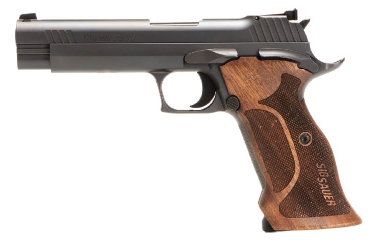 SIG SAUER P210 9MM NIT/WALNUT 5" 8+1 FO 1 si210a9tgt