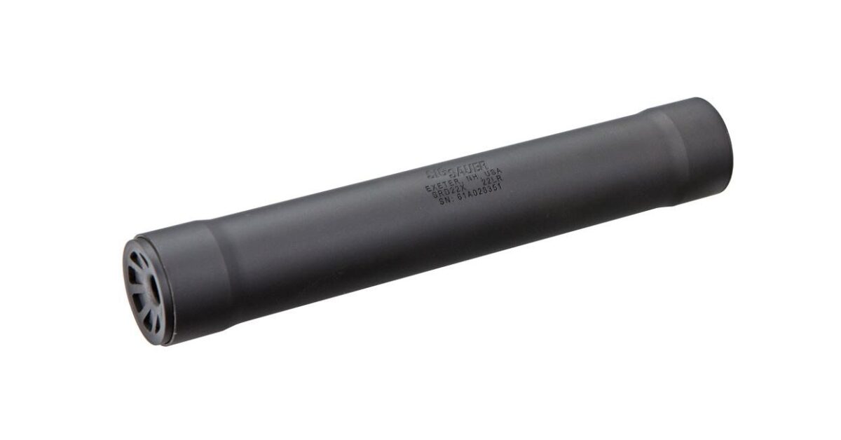 SIG SAUER SRD22 22LR SILENCER TI 1/2X28 1 sisrd22x