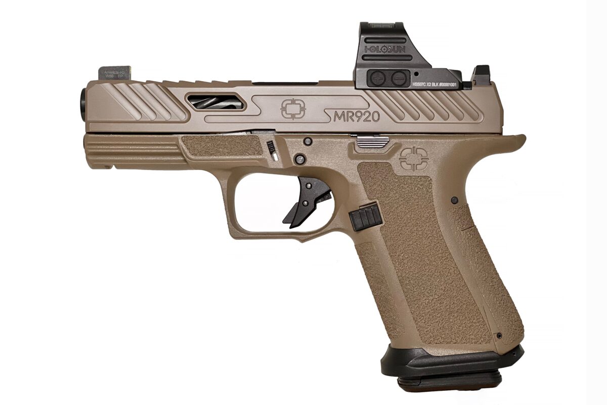 SHADOW SYSTEMS MR920 ELITE 9MM FDE/BK HS 15 # 1 ss1024hs18cf