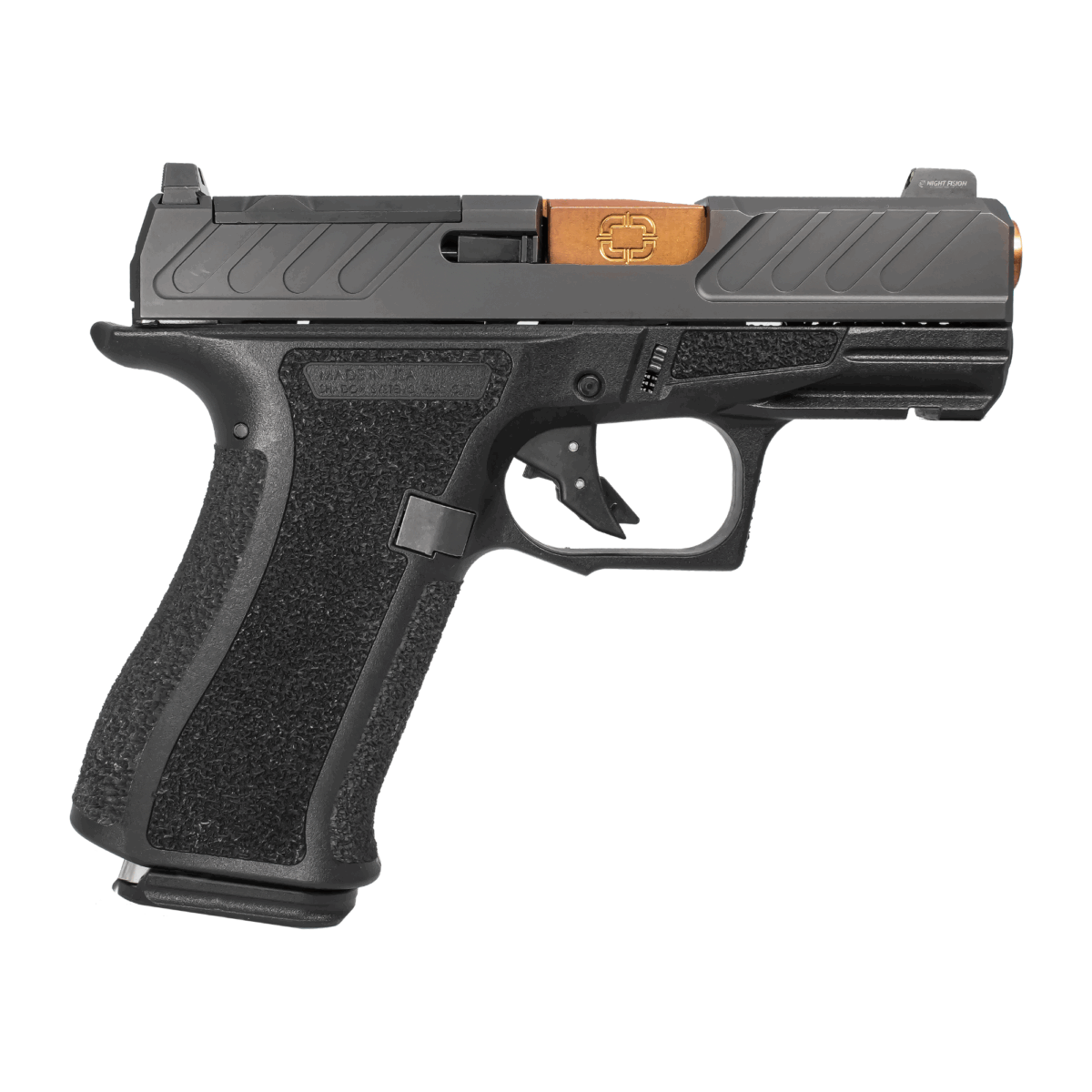 SHADOW SYSTEMS CR920X FND 9MM BK/BZ 15+1 OR # 1 ss53056825