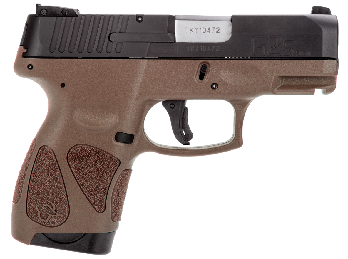 TAURUS G2S 9MM BLK/BROWN 3.2" 7+1 1 tag2sbr