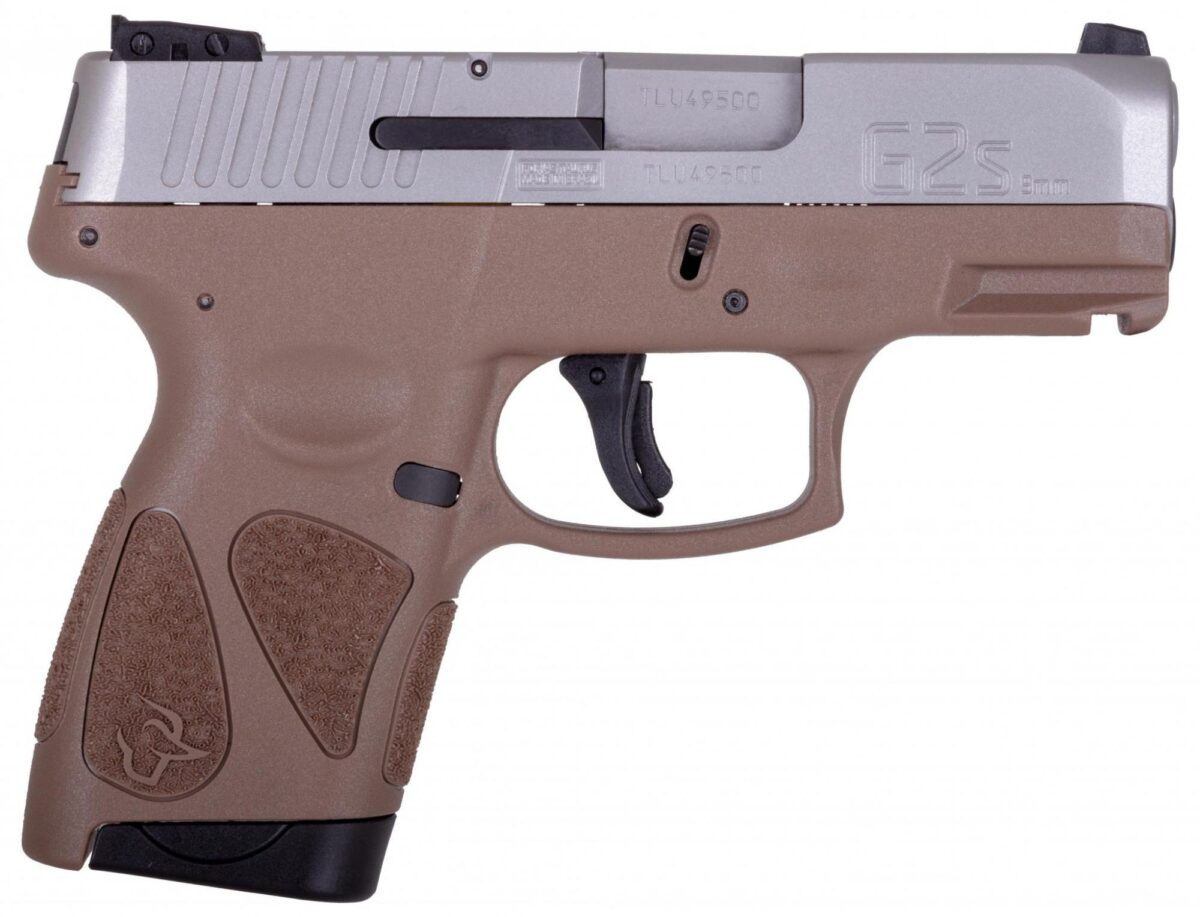 TAURUS G2S 9MM SS/BROWN 3.2" 7+1 1 tag2sbrss