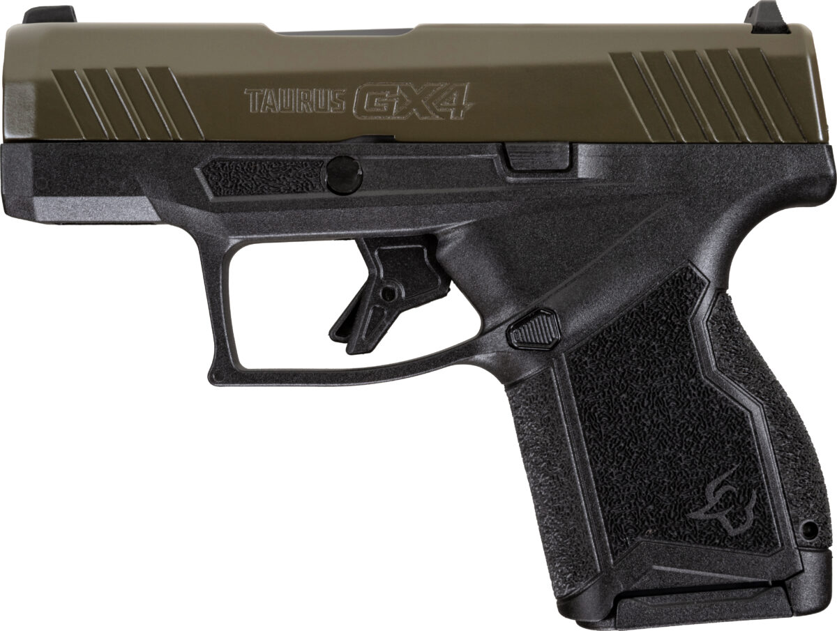 TAURUS GX4 9MM BLK/MS GREEN 3" 11+1 1 taurusgx41gx4m93b24c4a