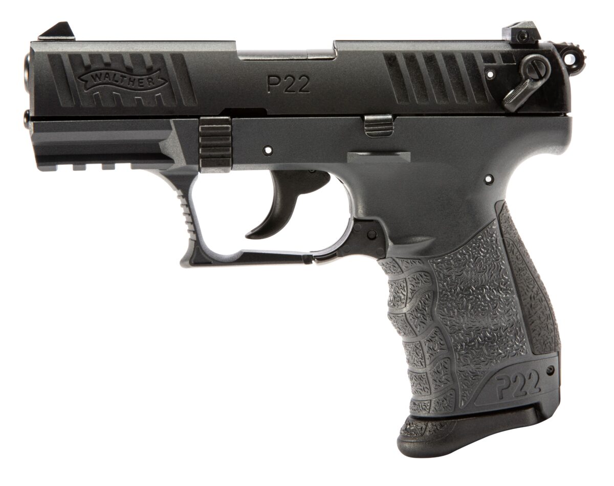 WALTHER ARMS P22 22LR FULL TUNG 10+1 3.4" 1 wa512036646e2