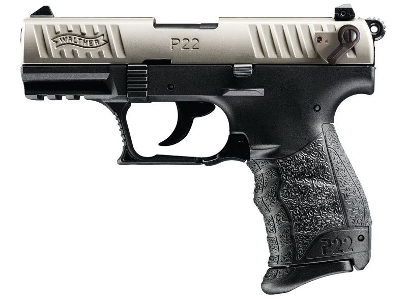 WALTHER ARMS P22Q 22LR 10+1 3.4" NICKEL 1 wa5120525