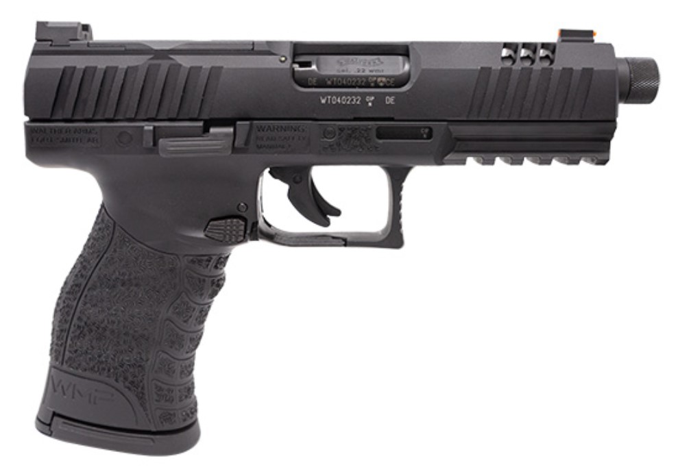 WALTHER ARMS WMP SD 22WMR 4.9" BLK 10+1 OR 1 wa5220303038d