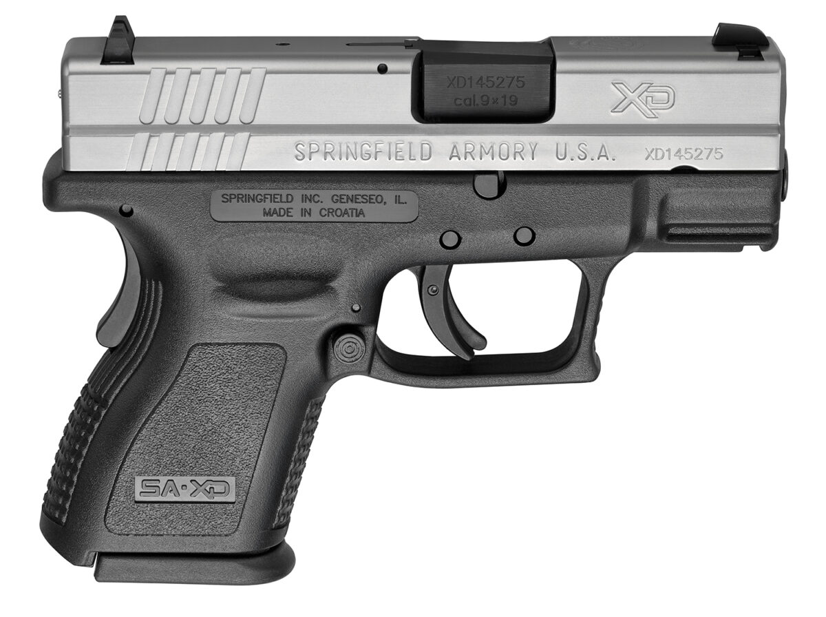 SPRINGFIELD ARMORY XD SUB-COMPACT 9MM BT 10+1 1 xd9821hcsp0639636
